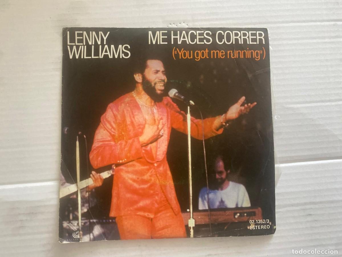 Discos de vinilo: SINGLE LENNY WILLIAMS - ME HACES CORRER - Foto 1