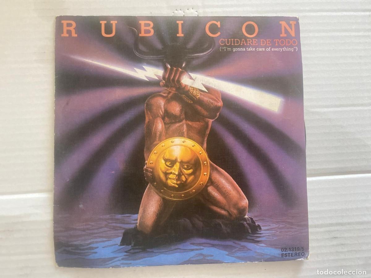 Discos de vinilo: SINGLE RUBICON - CUIDARE DE TODO - Foto 1
