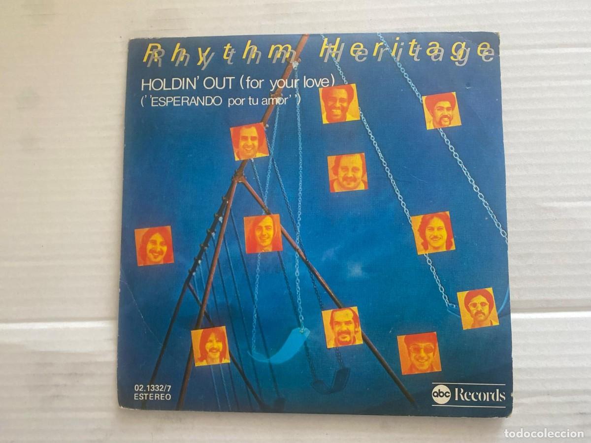 Discos de vinilo: SINGLE RHYTHM HERITAGE - HOLDIN OUT - Foto 1