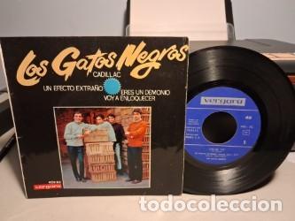 Discos de vinilo: EP LOS GATOS NEGROS : CADILLAC - Foto 1