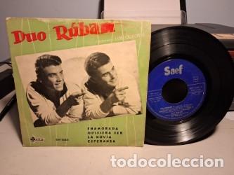 Discos de vinilo: EP DUO RUBAM : ENAMORADA - Foto 1