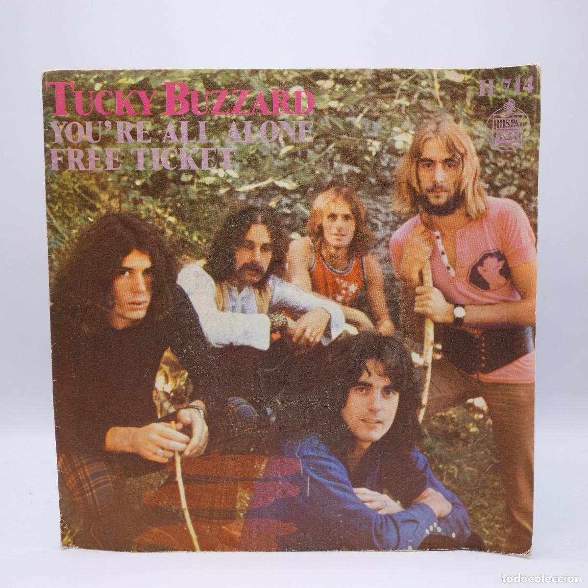 Discos de vinilo: TUCKY BUZZARD - YOURE ALL ALONE - Foto 1