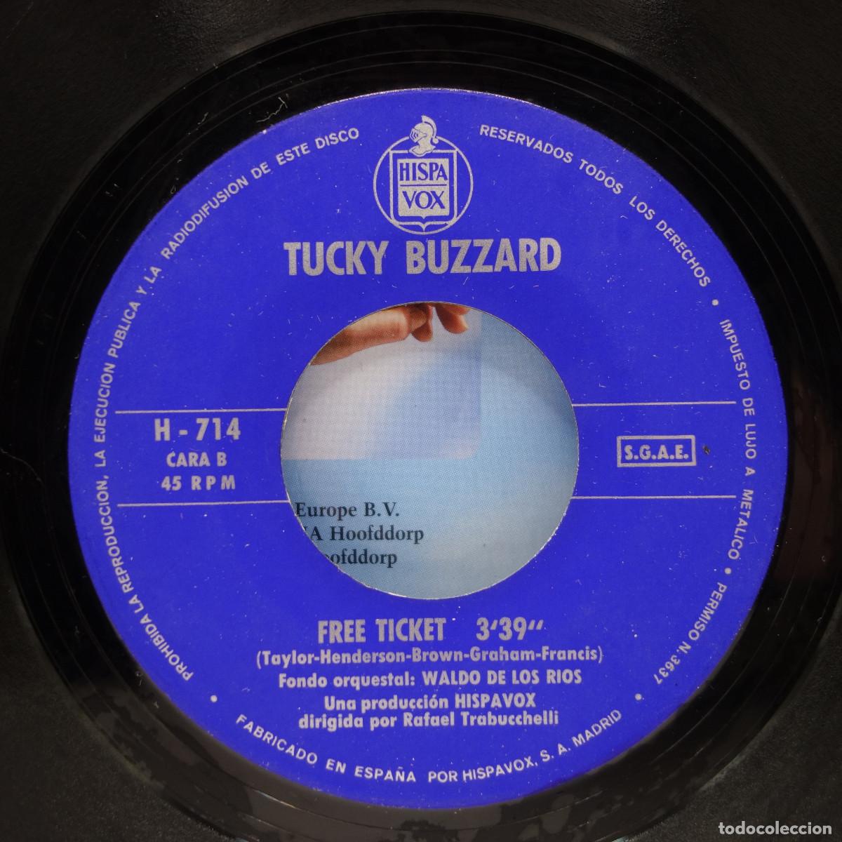 Discos de vinilo: TUCKY BUZZARD - YOURE ALL ALONE - Foto 5