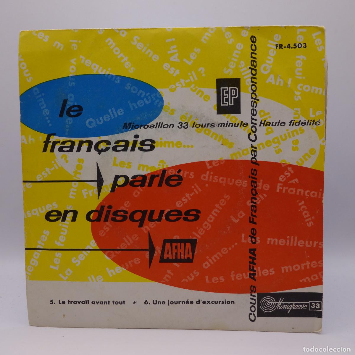 Discos de vinilo: LE FRANCAISE PARLE EN DISQUES N&ordm; 3 - Foto 1
