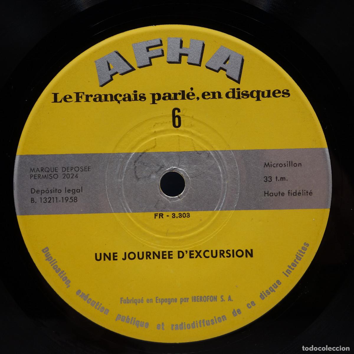 Discos de vinilo: LE FRANCAISE PARLE EN DISQUES N&ordm; 3 - Foto 6