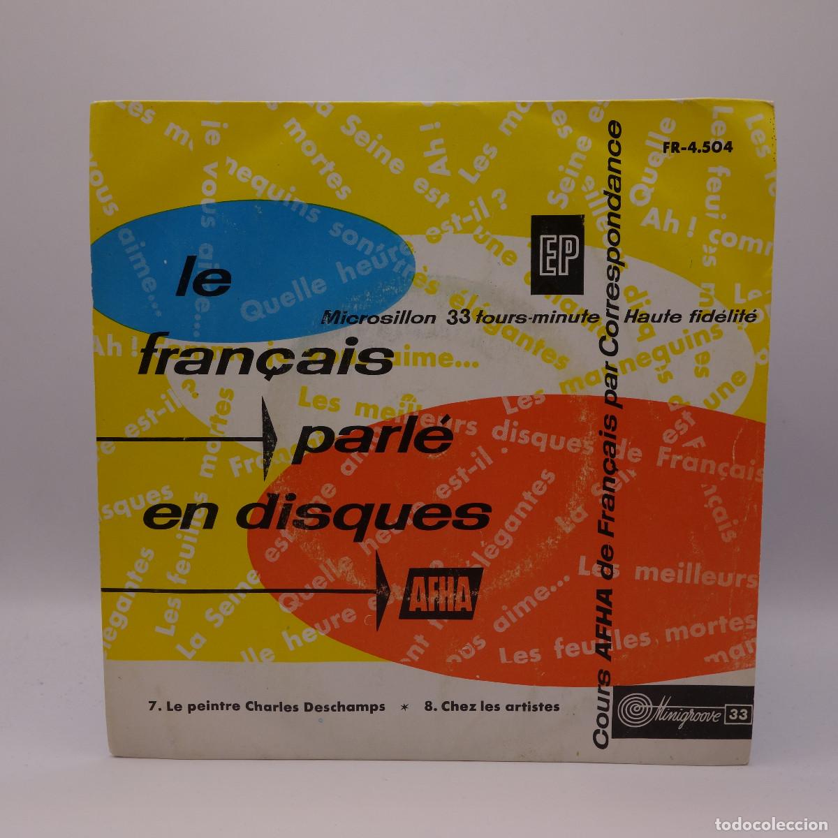 Discos de vinilo: LE FRANCAISE PARLE EN DISQUES N&ordm; 4 - Foto 1