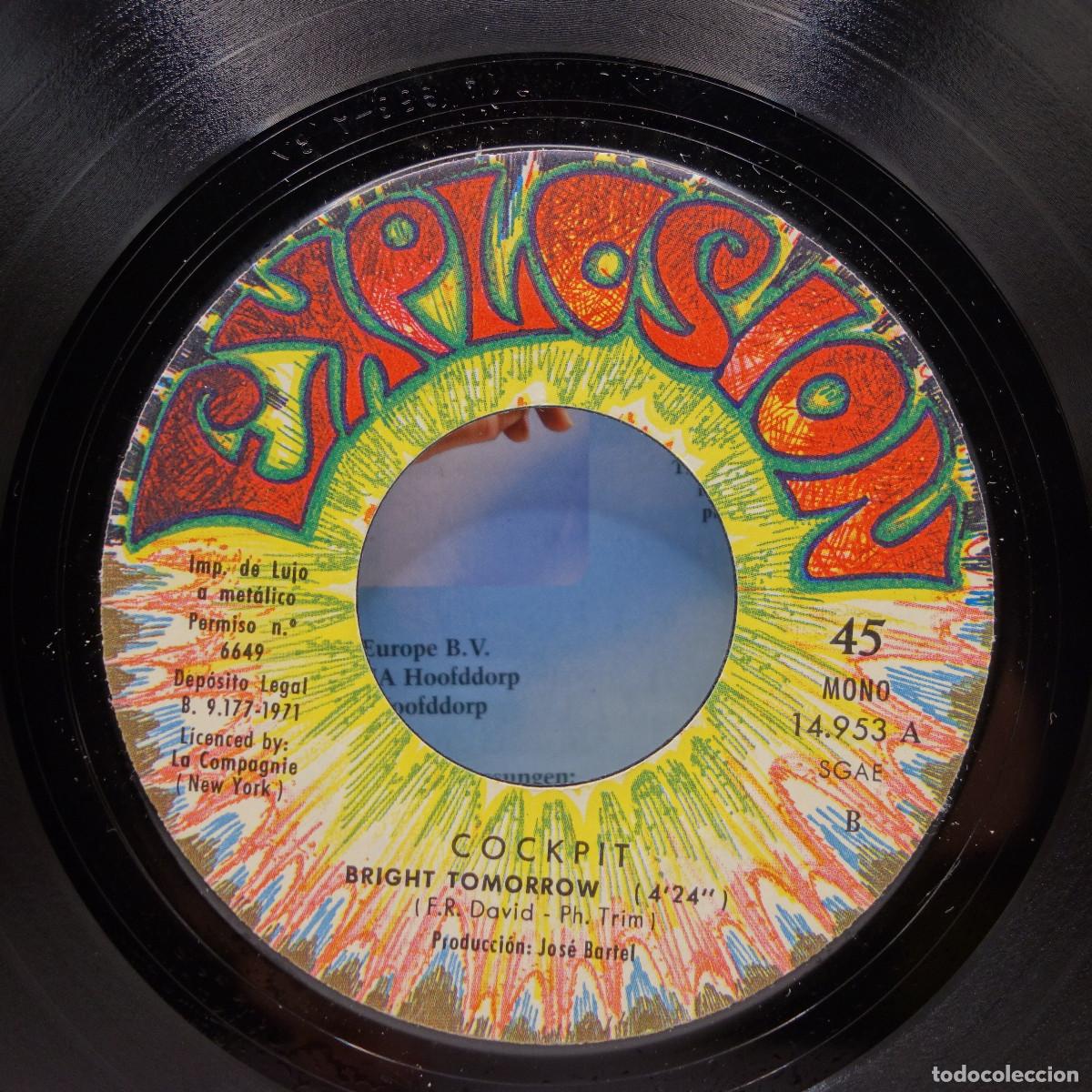 Discos de vinilo: COCKPIT - FIFI - BRIGHT TOMORROW - Foto 4