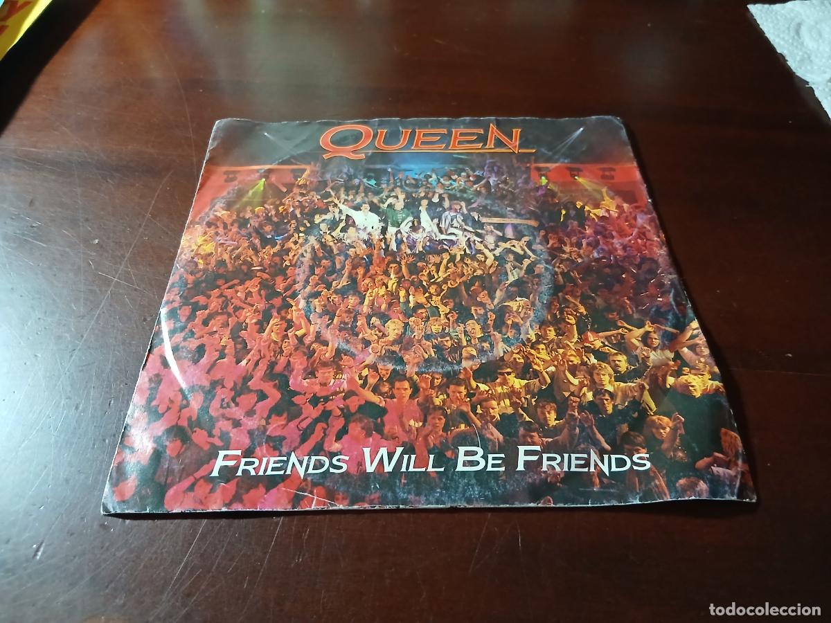Discos de vinilo: QUEEN - FRIENDS WILL BE FRIENDS - SINGLE - 1986 - Foto 1