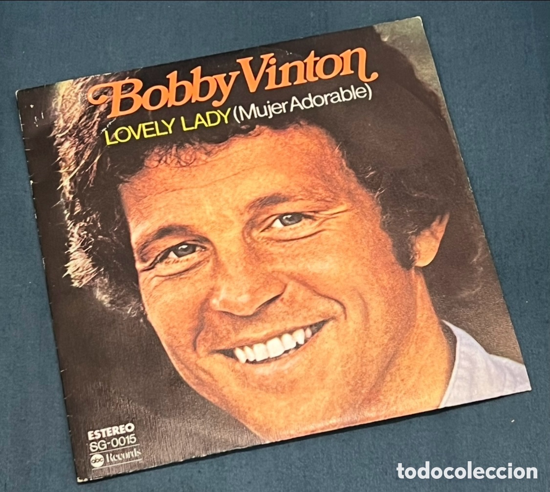 Discos de vinilo: Disco Vinilo Single. Bobby Vinton. &ldquo;Lovely Lady&rdquo;. 1976. - Foto 1