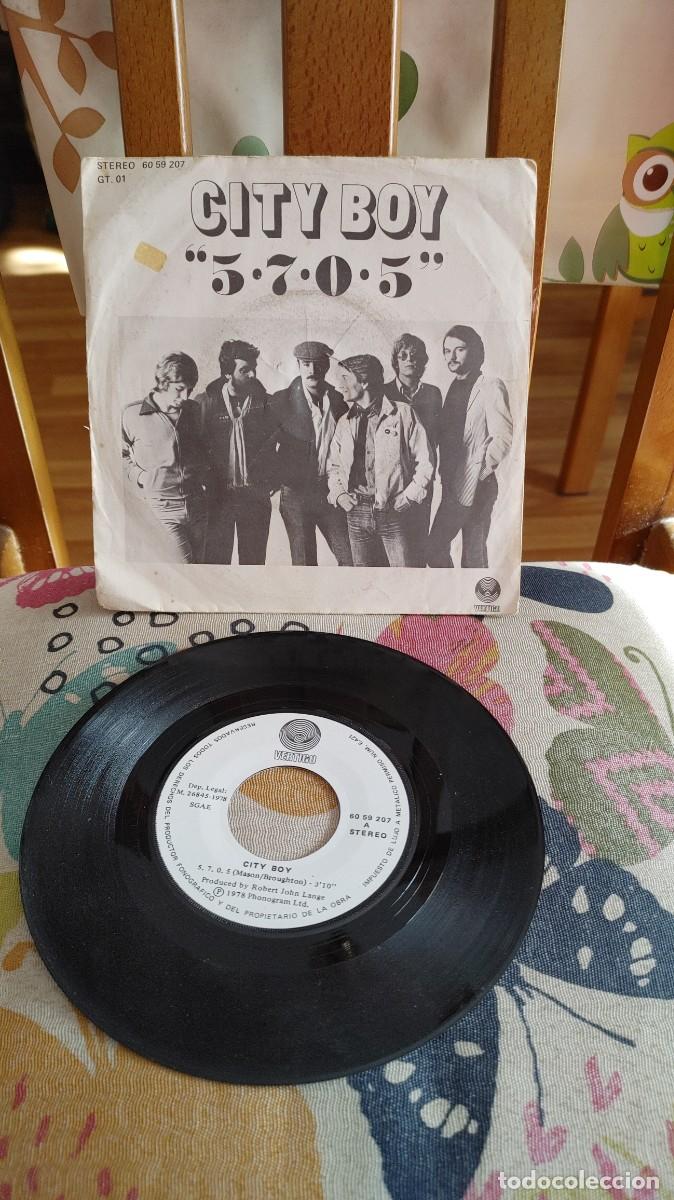 Discos de vinilo: CITY BOY-SINGLE 5 7 0 5 - Foto 1
