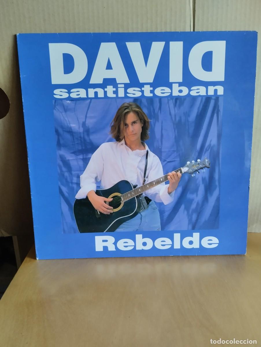 Discos de vinilo: DAVID SANTISTEBAN ----REBELDE - Foto 1