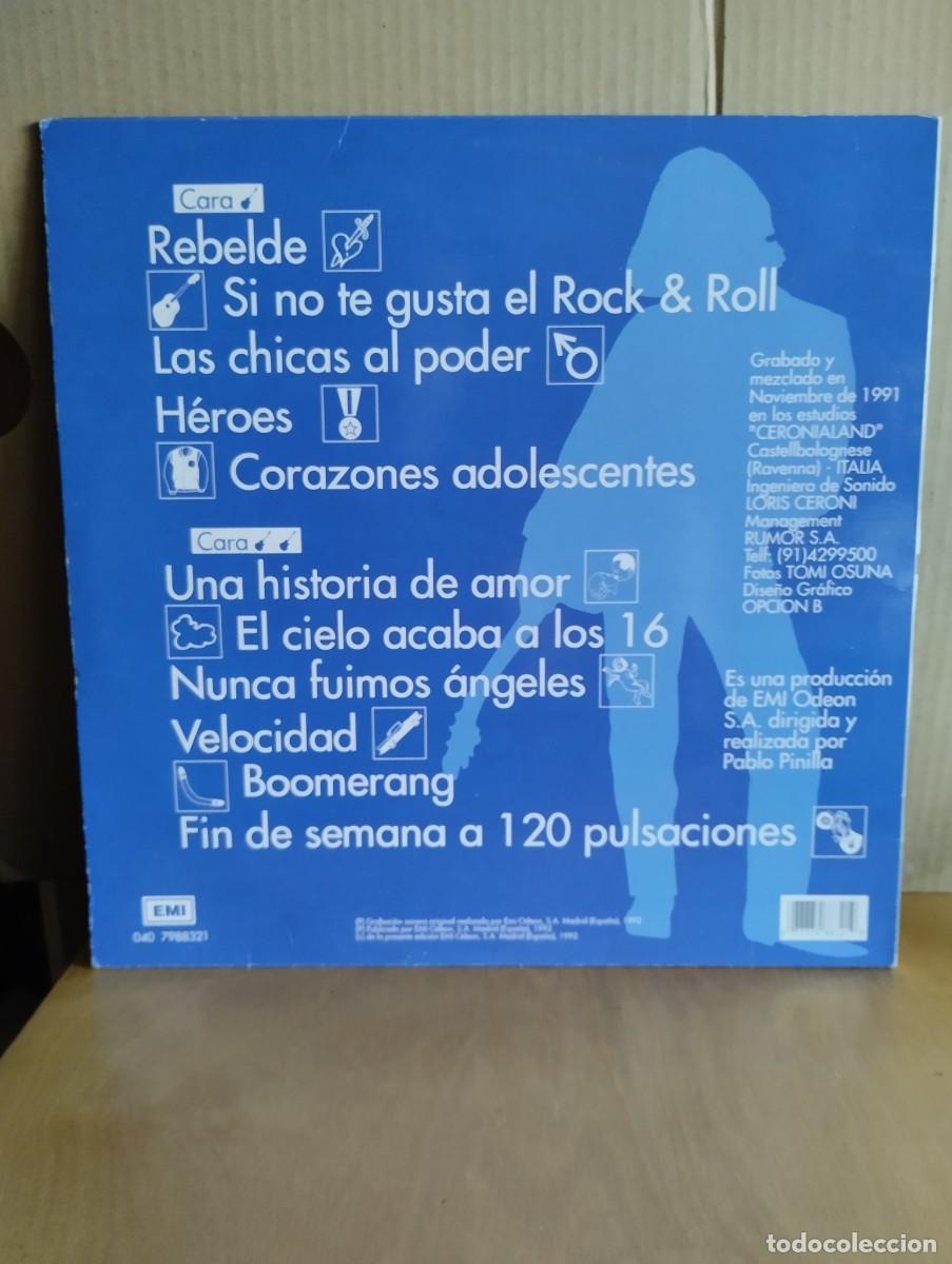 Discos de vinilo: DAVID SANTISTEBAN ----REBELDE - Foto 2