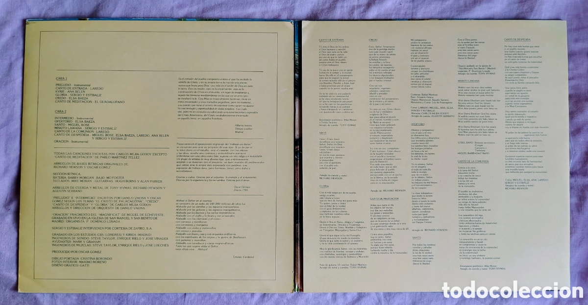 Discos de vinilo: Vinilo LP LA MISA CAMPESINA * 1979 - Foto 3