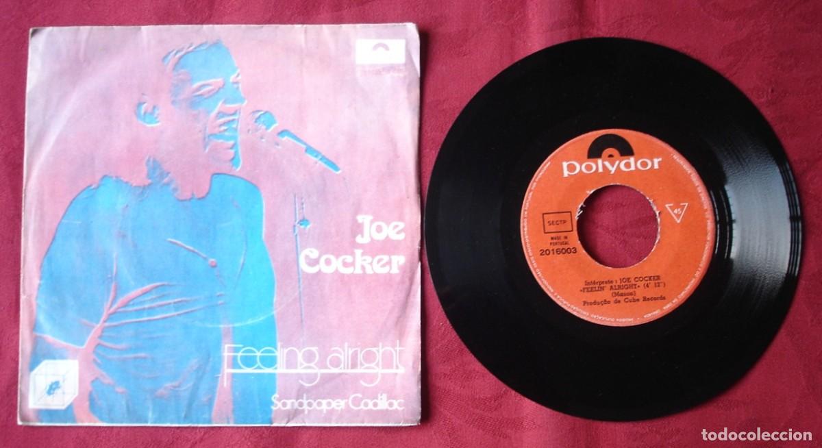 Discos de vinilo: Joe Cocker. Feeling Alright. Single vinilo 7&rdquo;. - Foto 1