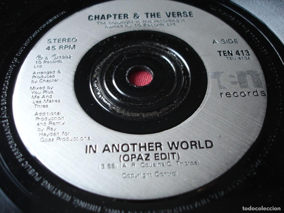 Discos de vinilo: Chapter And The Verse. In Another World. Single vinilo 7&rdquo; - Foto 3