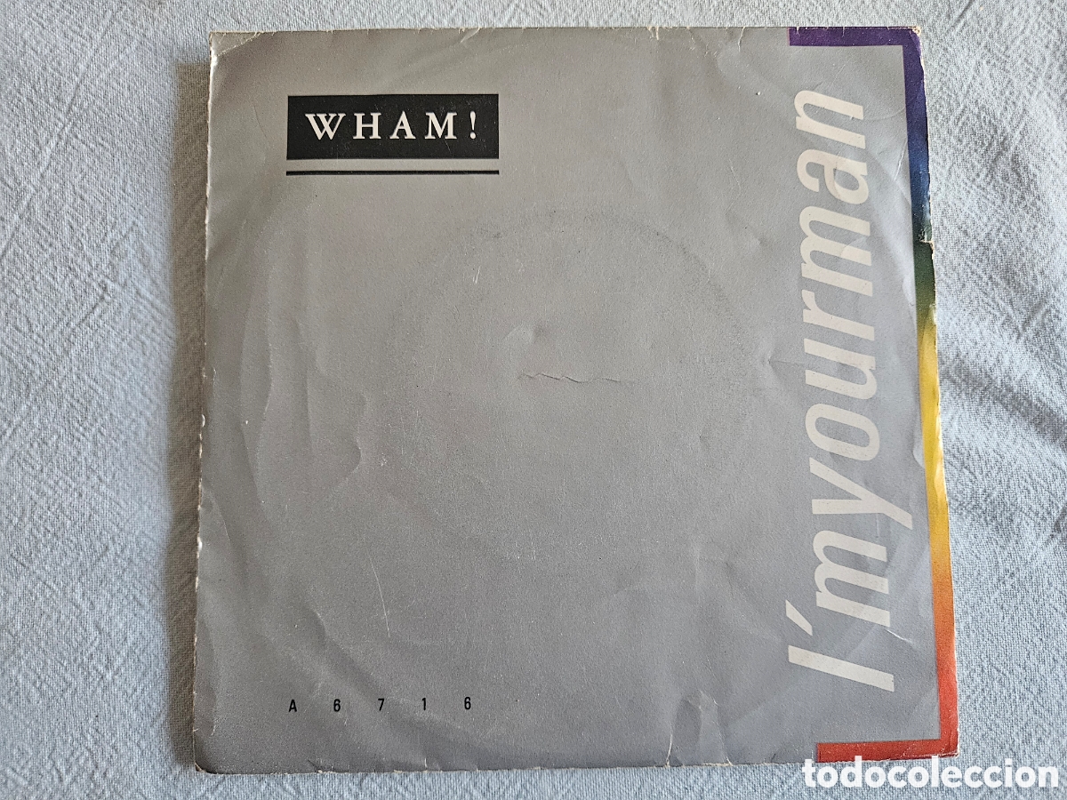 Discos de vinilo: Single Wham! Im your man - Foto 1
