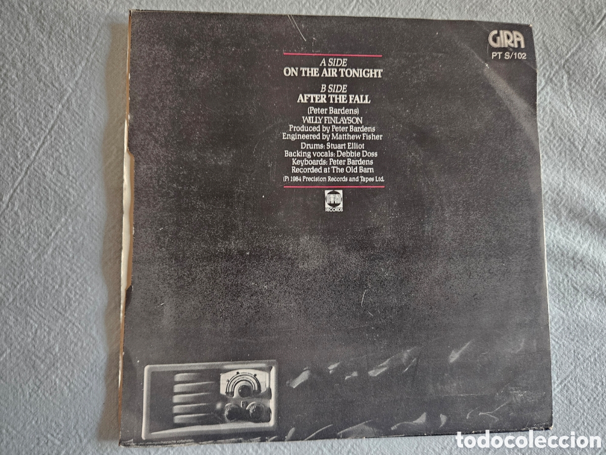 Discos de vinilo: WILLY FINLANSON ON THE AIR TONIGHT - Foto 2