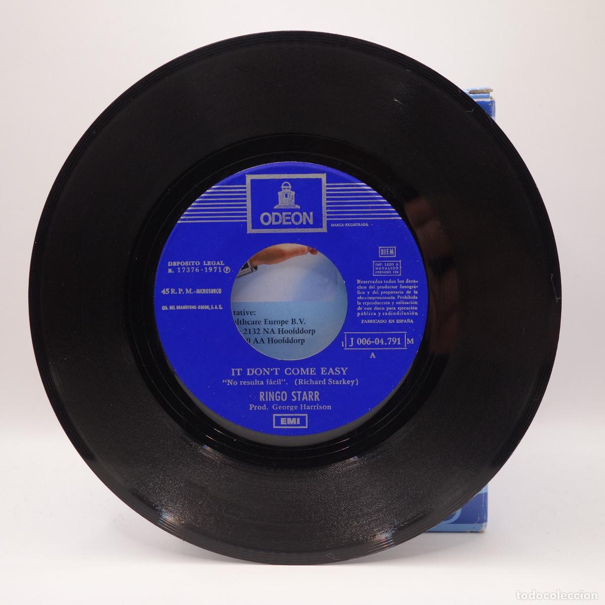 Discos de vinilo: RINGO STAR - IT DONT COME EASY - Foto 3