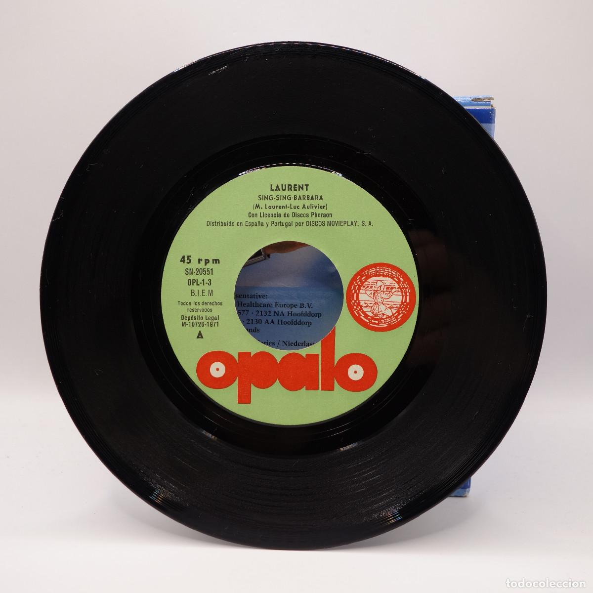 Discos de vinilo: LAURENT - SING-SING-BARBARA - Foto 5