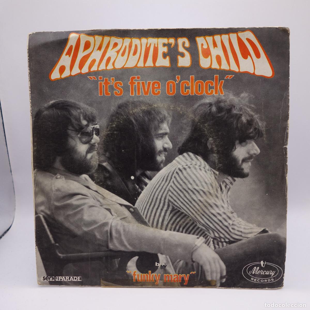 Discos de vinilo: APHRODITES CHILD - ITS FIVE OCLOCK - Foto 1