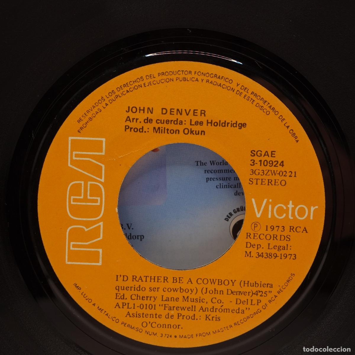 Discos de vinilo: JOHN DENVER - FAREWELL ANDROMEDA - Foto 6