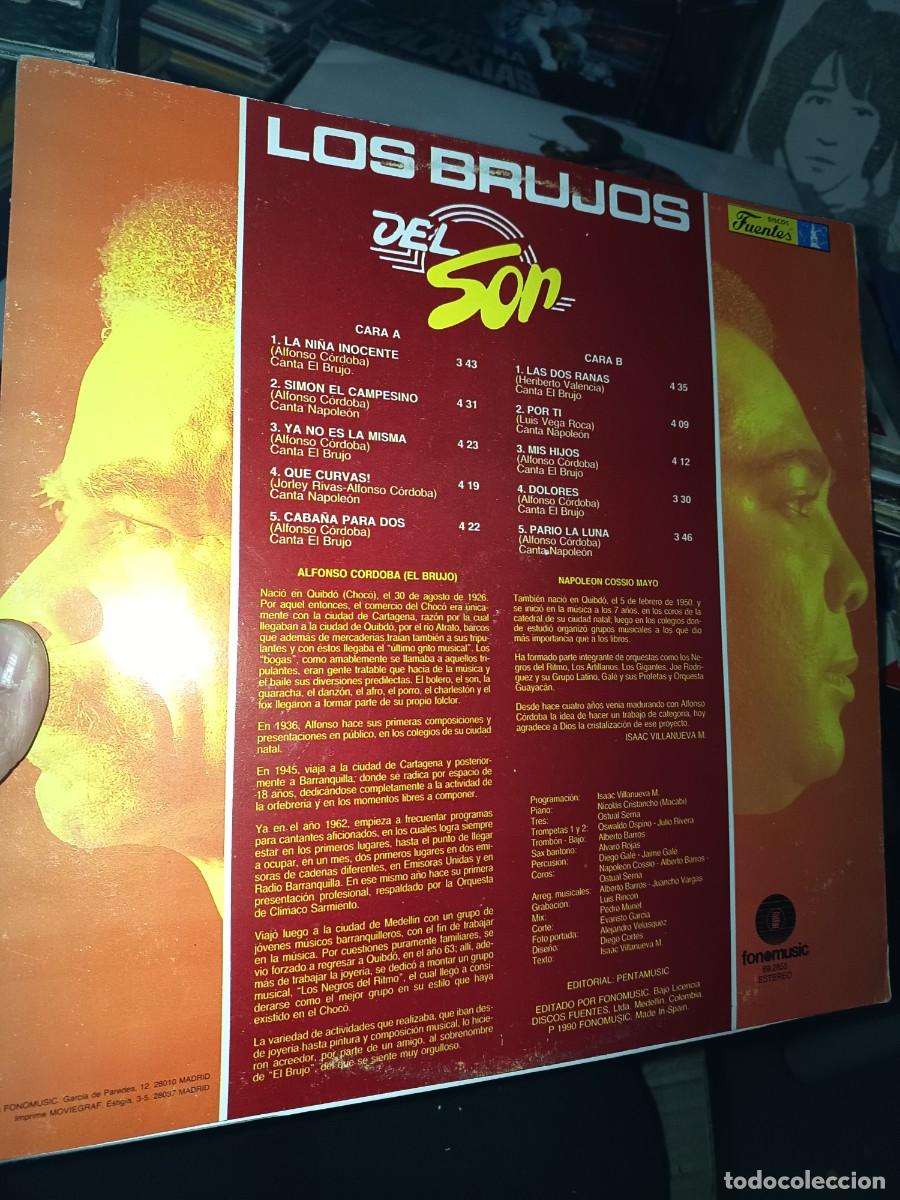 Discos de vinilo: LOTE 317, LP LOS BRUJOS - Foto 2