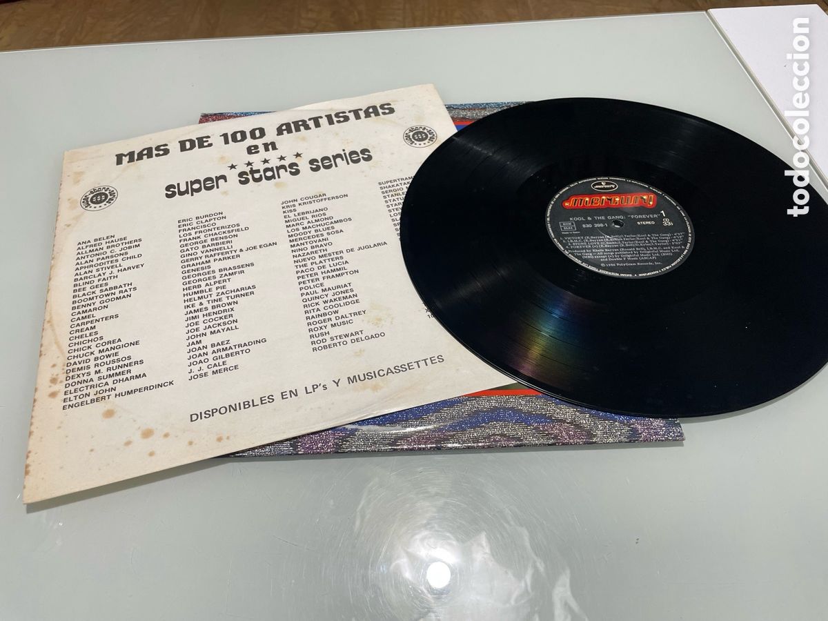 Discos de vinilo: Disco vinilo.- Kool & tThe Gang: Forever. Polygram 1986. - Foto 2