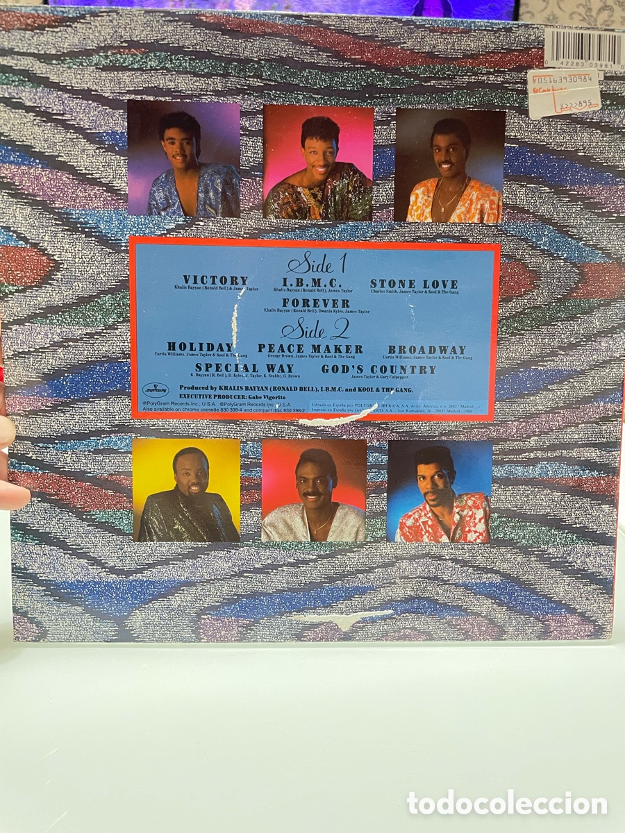 Discos de vinilo: Disco vinilo.- Kool & tThe Gang: Forever. Polygram 1986. - Foto 4