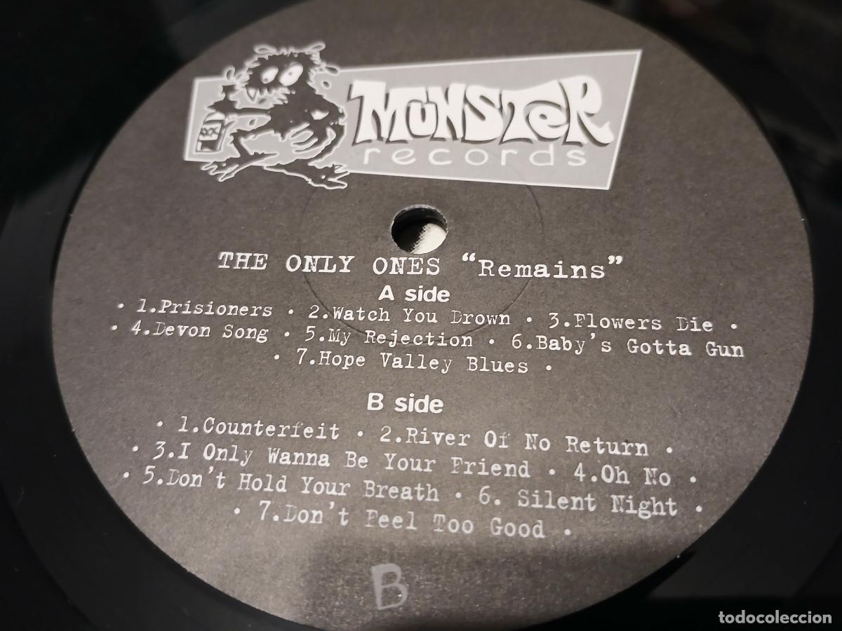 Discos de vinilo: The Only Ones &lrm;&ndash; Remains- (2000) LP disco vinilo - Foto 2