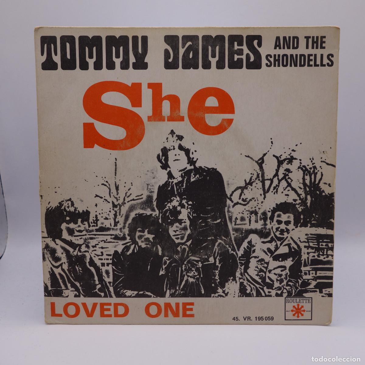 Discos de vinilo: TOMMY JAMES AND THE SHONDELLS - SHE - Foto 1