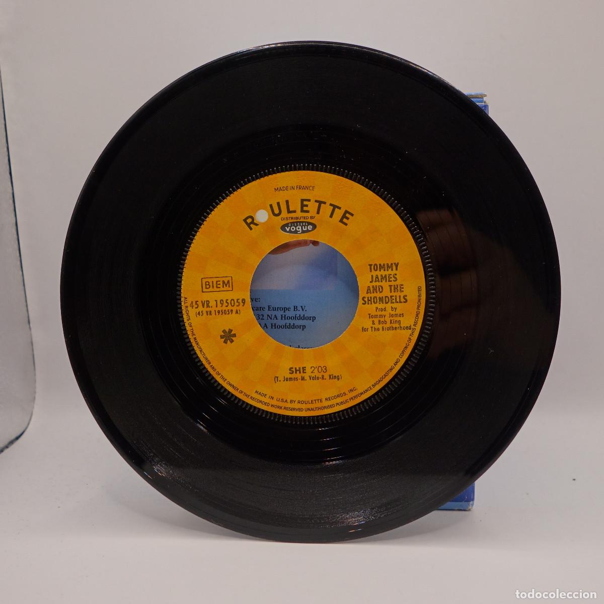 Discos de vinilo: TOMMY JAMES AND THE SHONDELLS - SHE - Foto 5