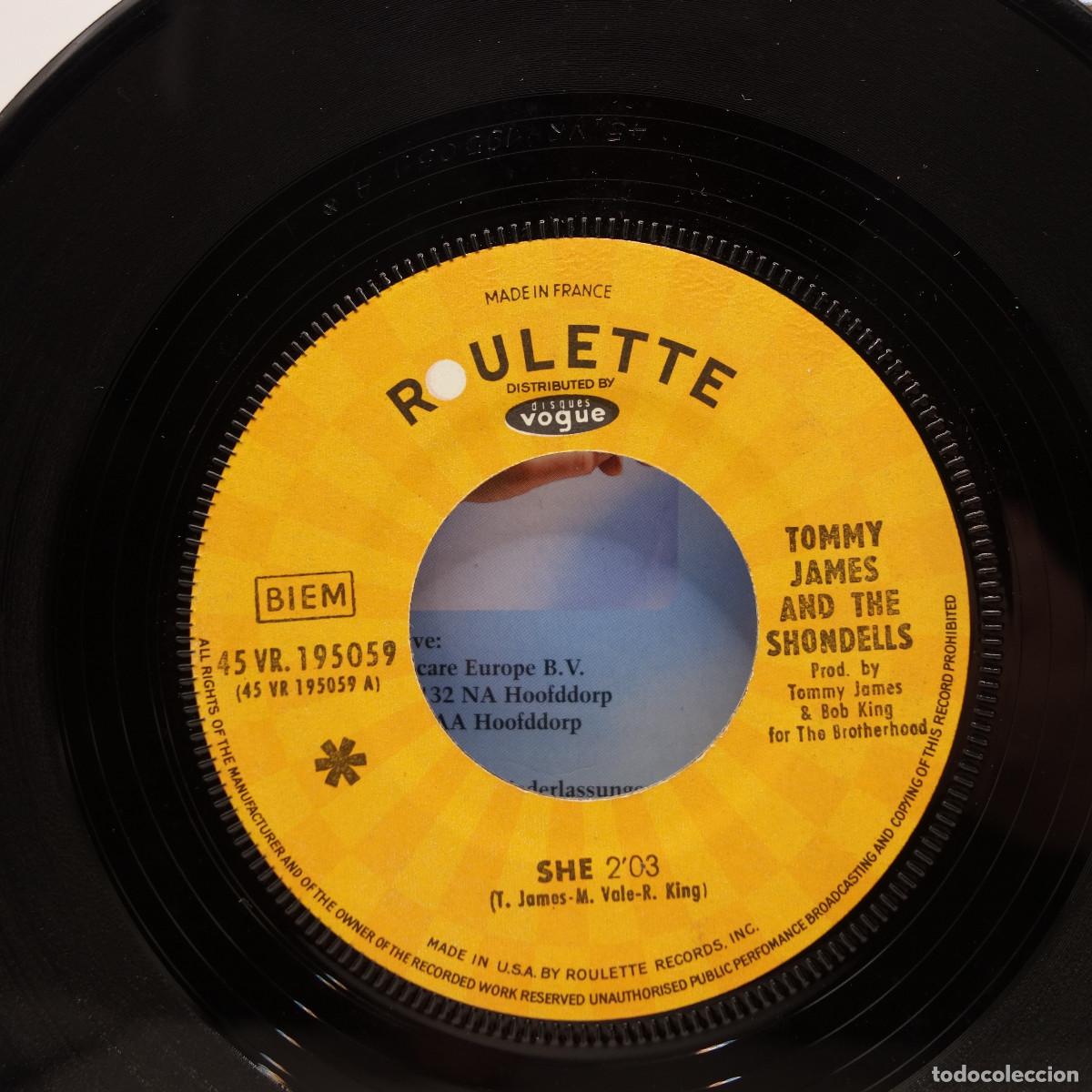 Discos de vinilo: TOMMY JAMES AND THE SHONDELLS - SHE - Foto 6