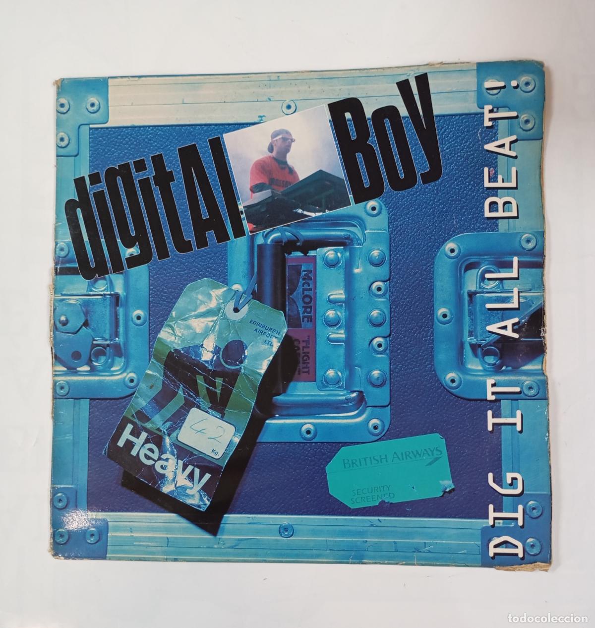 Discos de vinilo: DIGITAL BOY. DIG IT ALL BEAT. MAXI-SINGLE. TDKDA52 - Foto 1