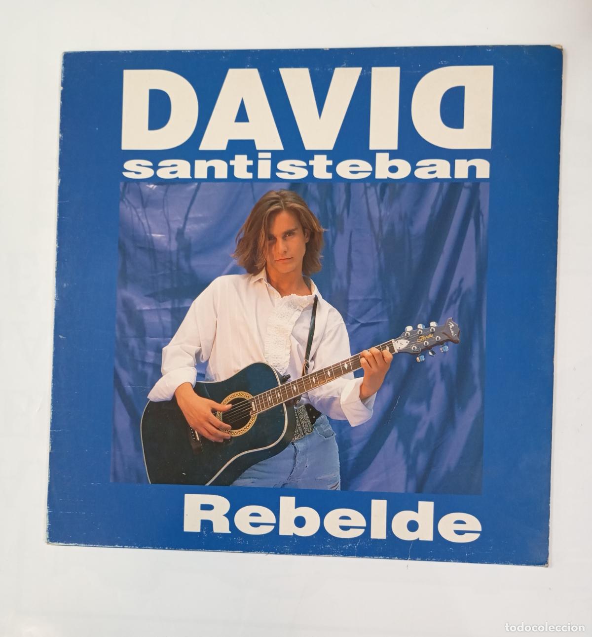 Discos de vinilo: DAVID SANTISTEBAN - Rebelde. LP TDKDA52 - Foto 1