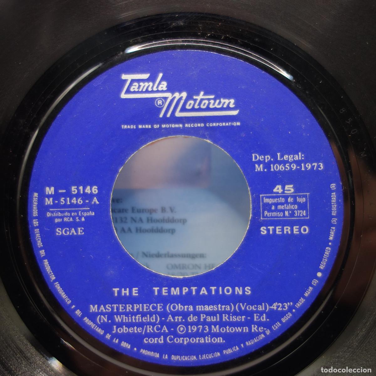 Discos de vinilo: THE TEMPTATIONS - MASTERPIECE - Foto 6