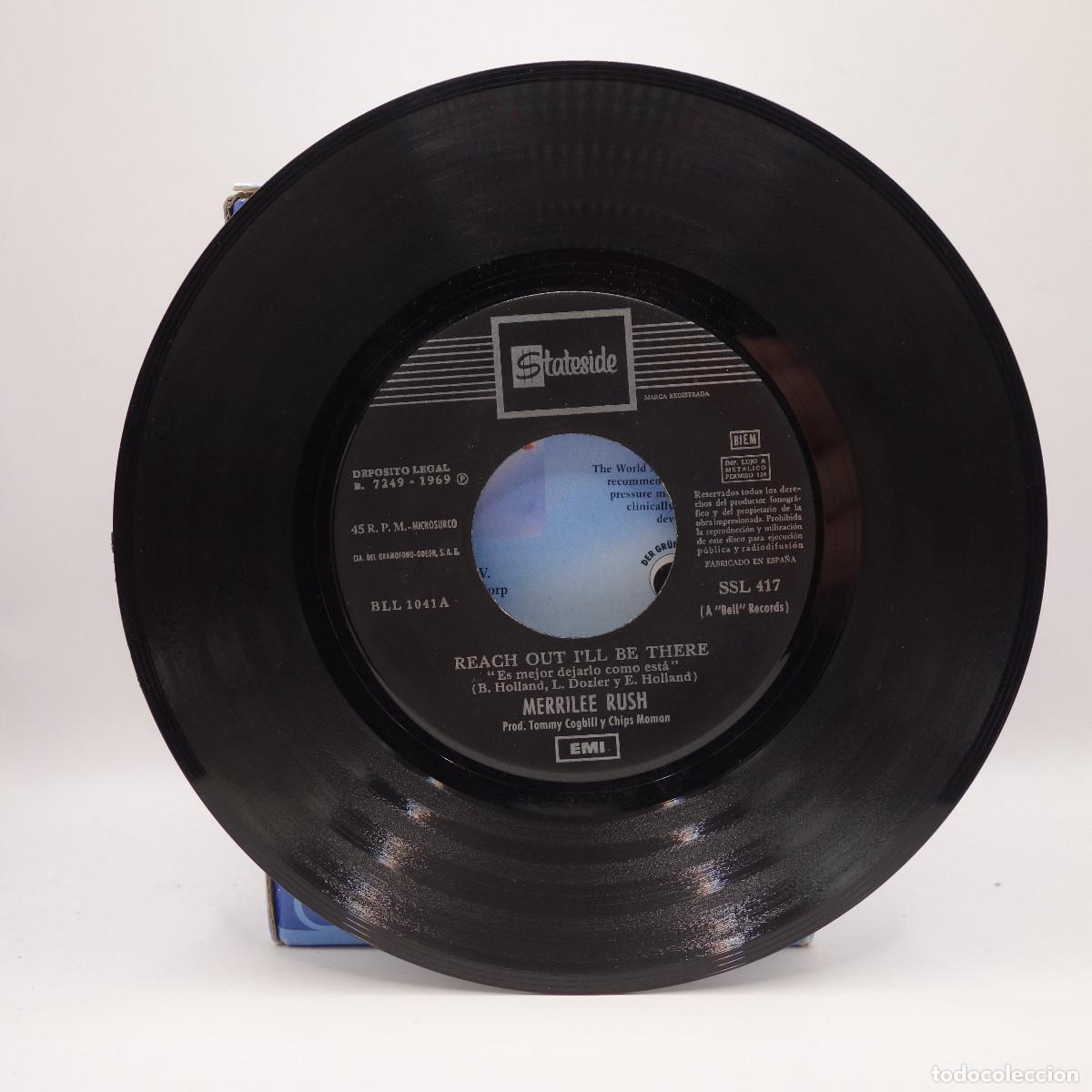Discos de vinilo: MERRILEE RUSH - REACH OUT ILL BE THERE - Foto 5