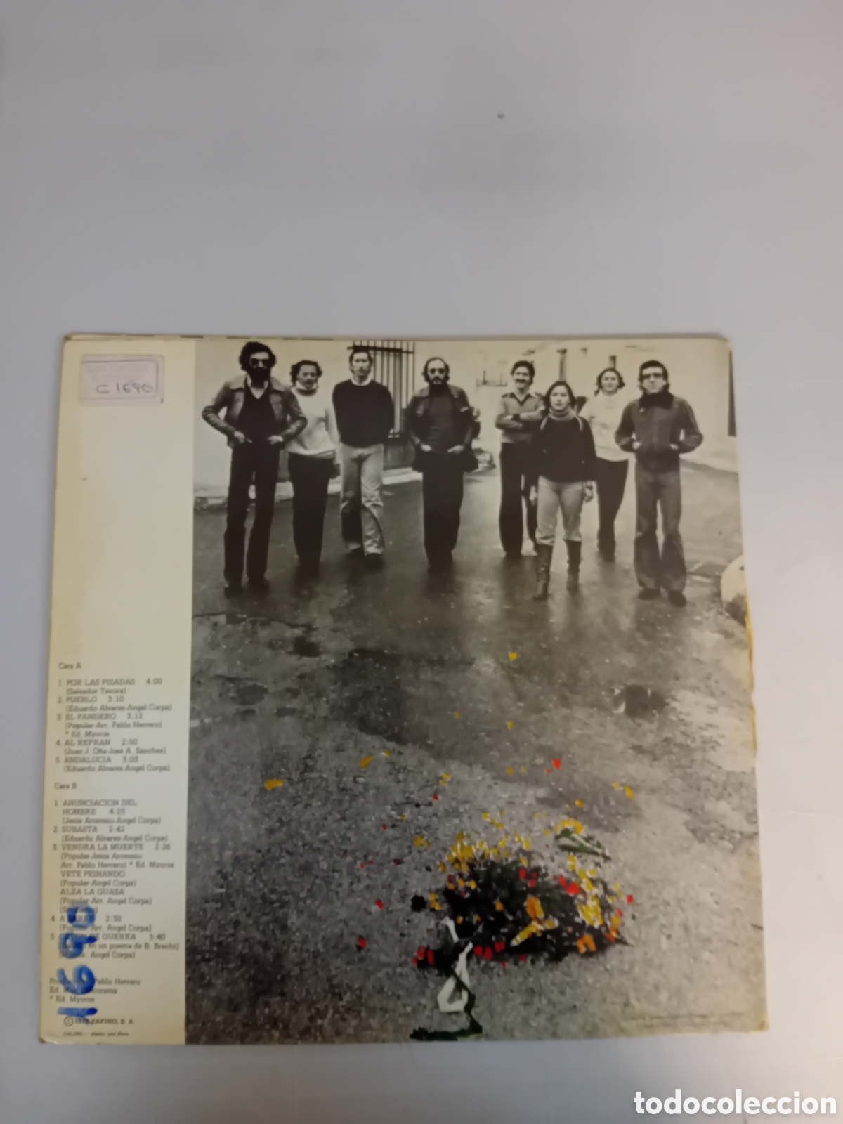 Discos de vinilo: JARCHA. POR LAS PISADAS - Foto 2