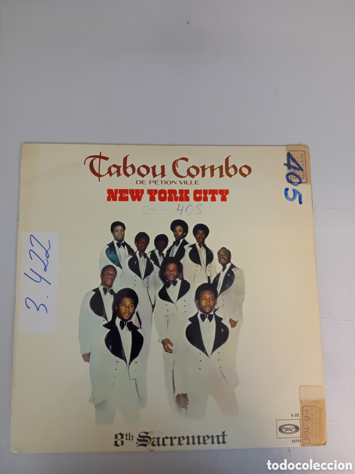 Discos de vinilo: TABOU COMBO. NEW YORK CITY - Foto 1