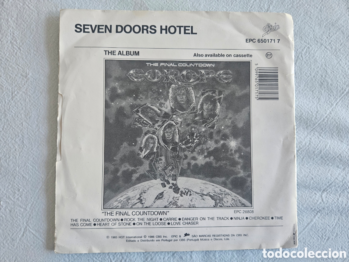 Discos de vinilo: Single Europe Rock the night - Foto 2