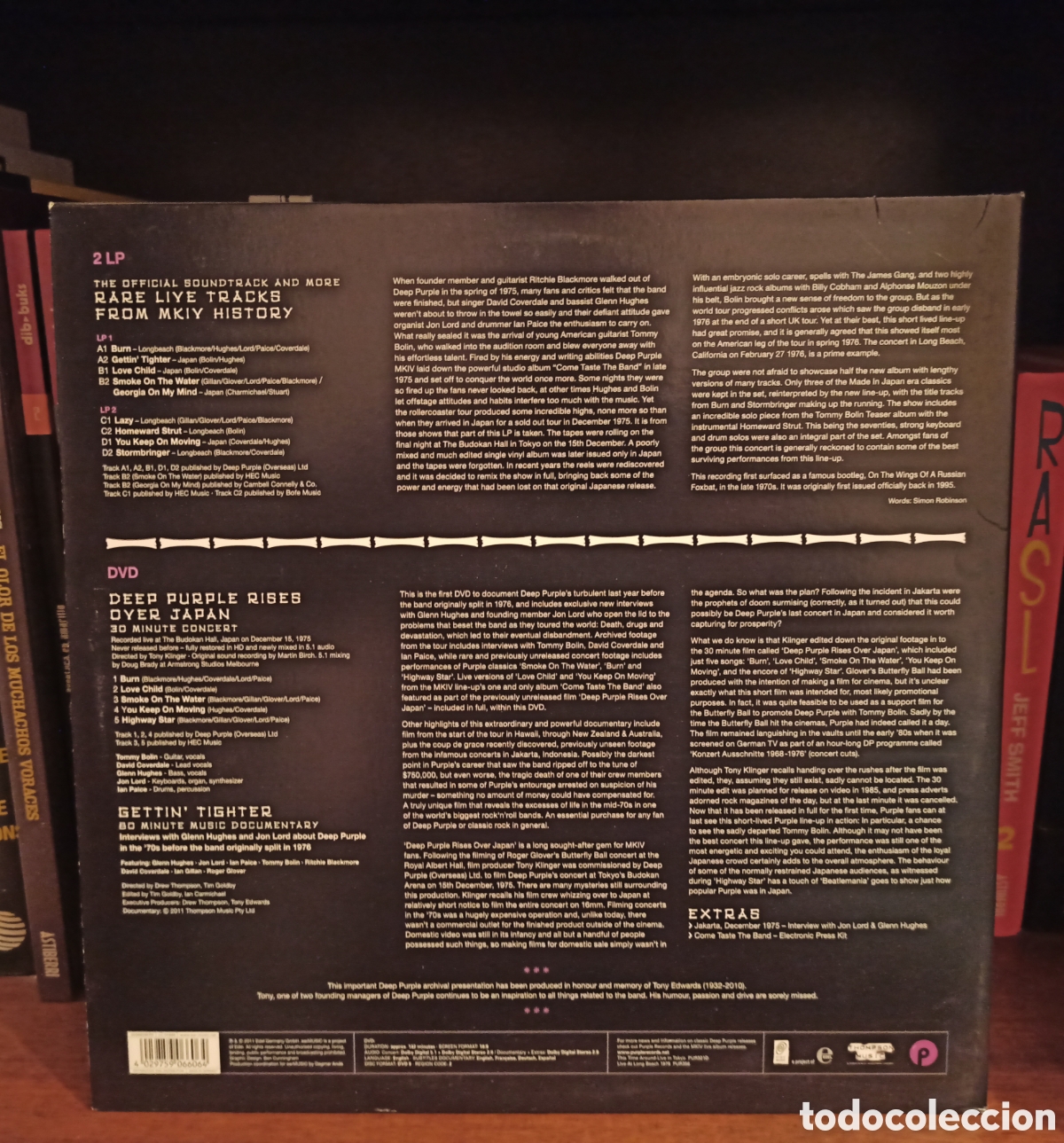 Discos de vinilo: Deep Purple-Phoenix Rising 2 LP+ DVD 2011 - Foto 2