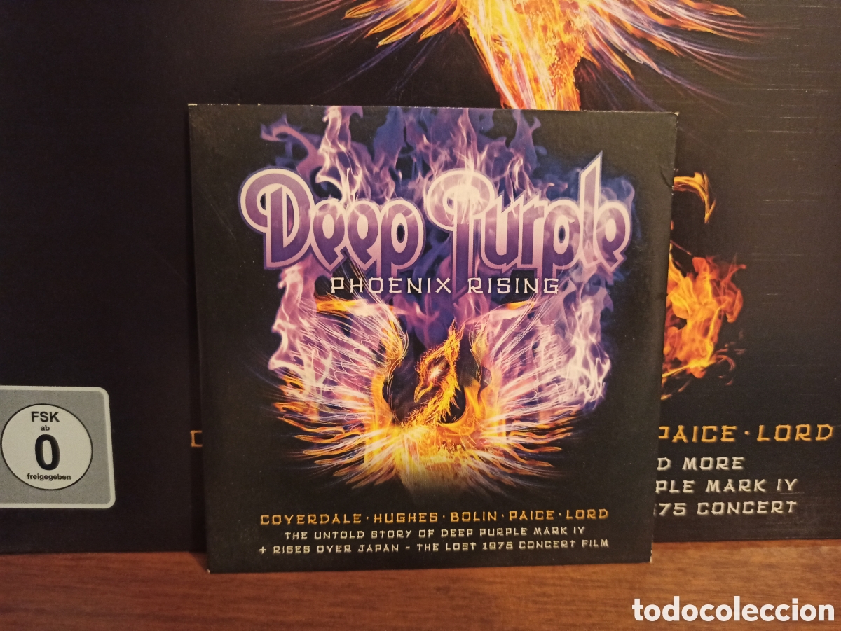 Discos de vinilo: Deep Purple-Phoenix Rising 2 LP+ DVD 2011 - Foto 3