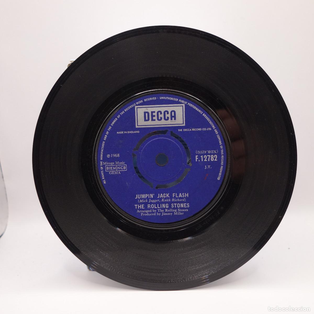 Discos de vinilo: ROLLING STONES - JUMPIN JACK FLASH - Foto 3