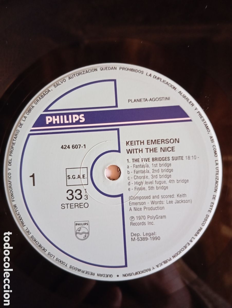 Discos de vinilo: HERE COMES... THE NICE - POLYGRAM RECORDS INC. - PHILIPS - 1970 - Foto 4