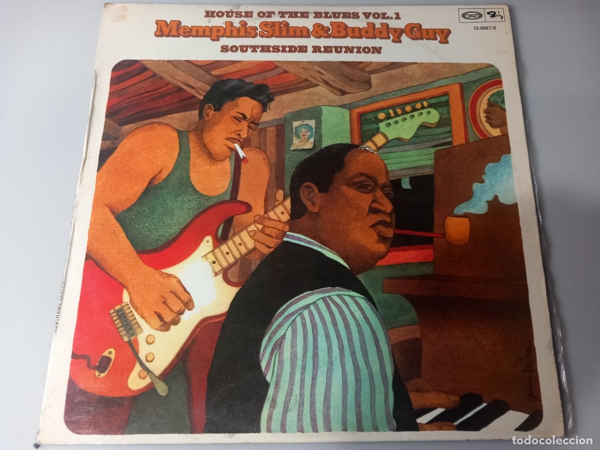 Discos de vinilo: Memphis Slim & Buddy Guy / Southside Reunion / LP - Foto 1
