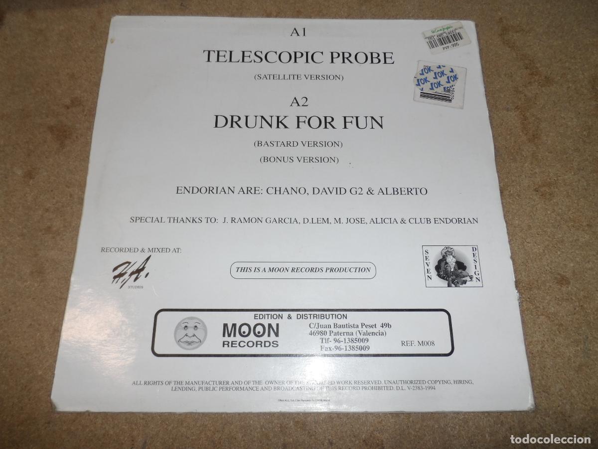 Discos de vinilo: ENDORIAN - TELESCOPIC PROBE (SPAIN 1994) - Foto 2