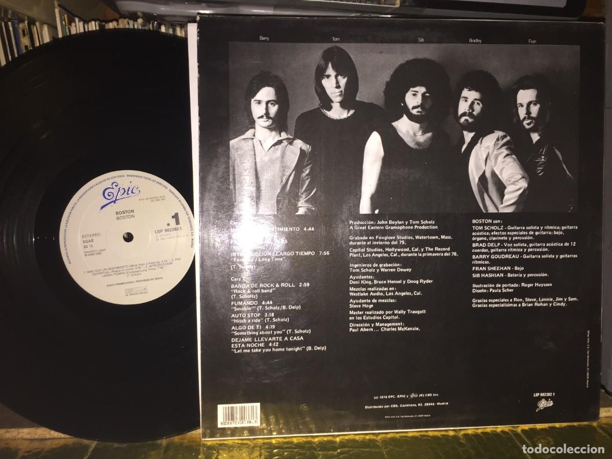 Discos de vinilo: Lp Vinilo Boston - More than a feeling - Foto 3