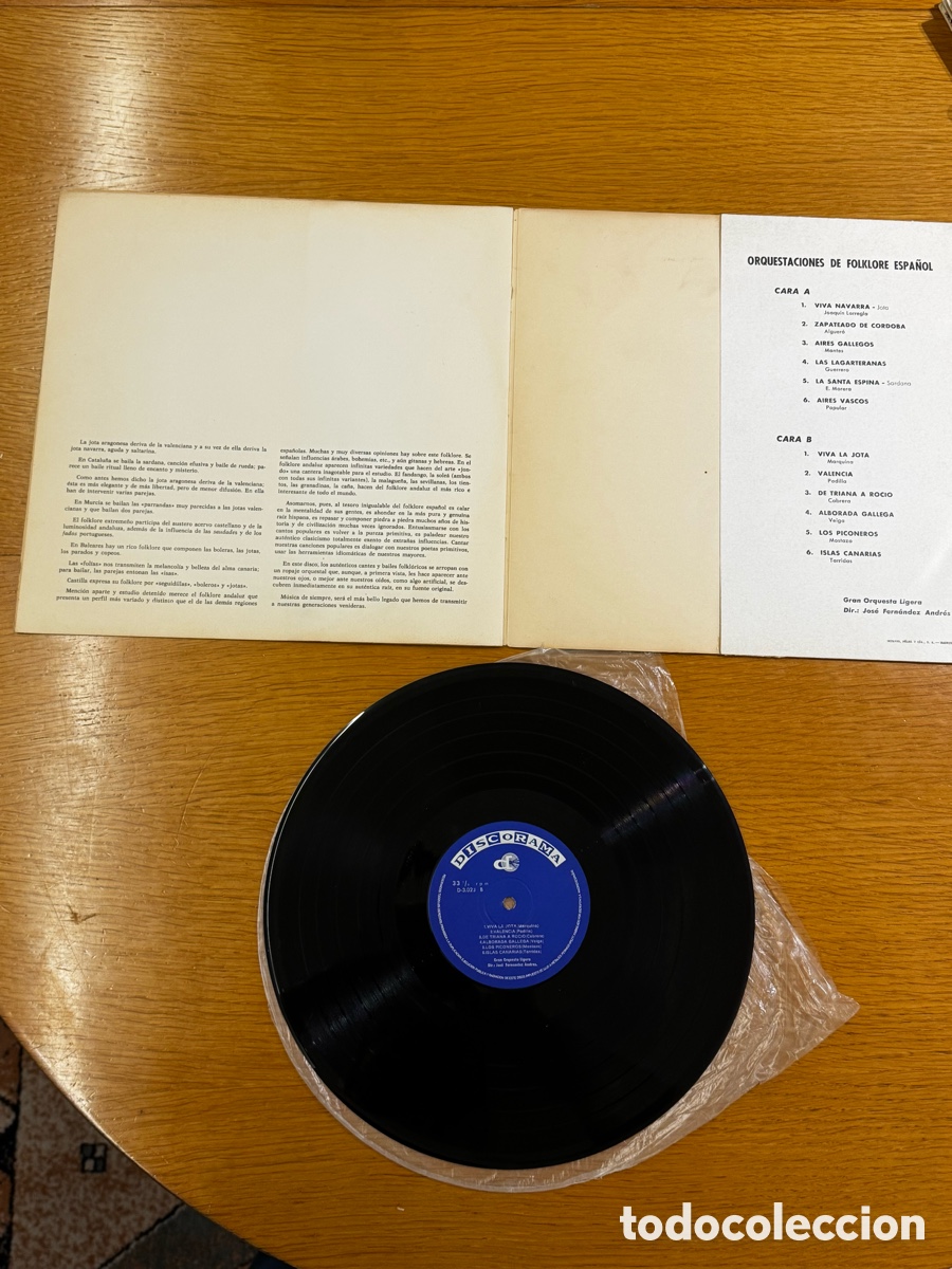 Discos de vinilo: Orquestaciones de Folklore Espa&ntilde;ol - Foto 5