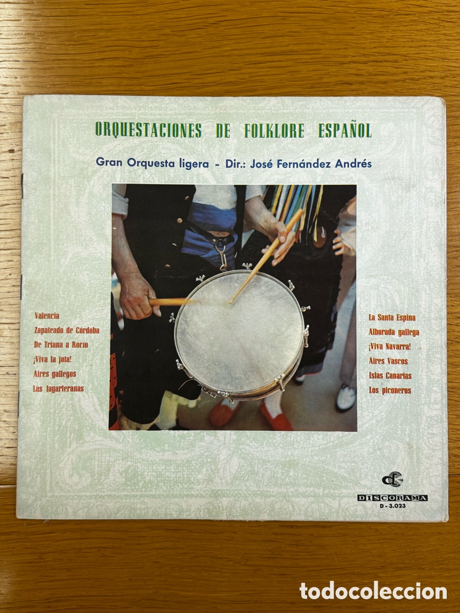 Discos de vinilo: Orquestaciones de Folklore Espa&ntilde;ol - Foto 1
