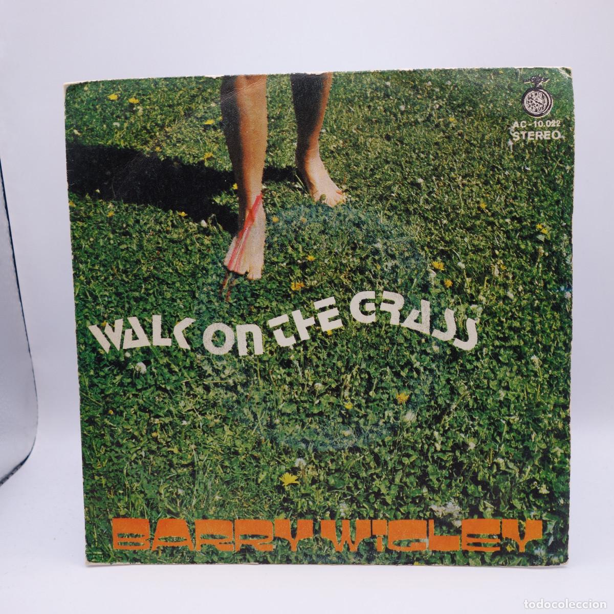 Discos de vinilo: BARRY WIGLEY - WALK ON THE GRASS - Foto 1