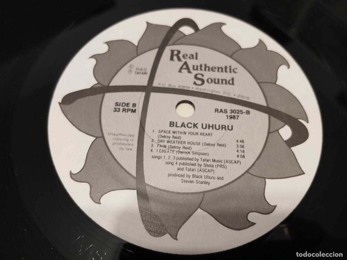 Discos de vinilo: Black Uhuru &ndash; Positive- (1987) LP disco vinilo - Foto 3